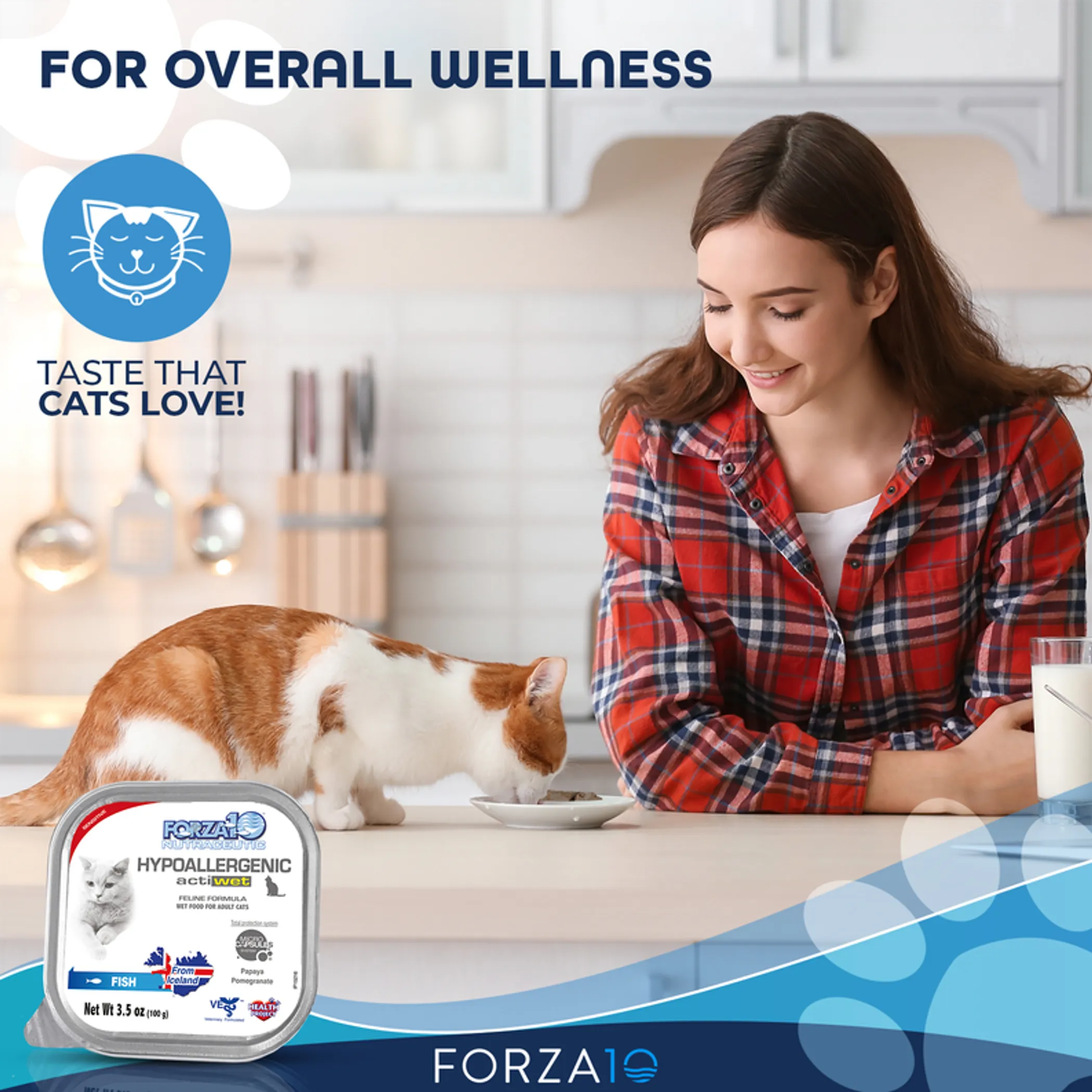 Forza10 Actiwet Hypoallergenic Icelandic Fish Recipe Canned Cat Food - Image 2
