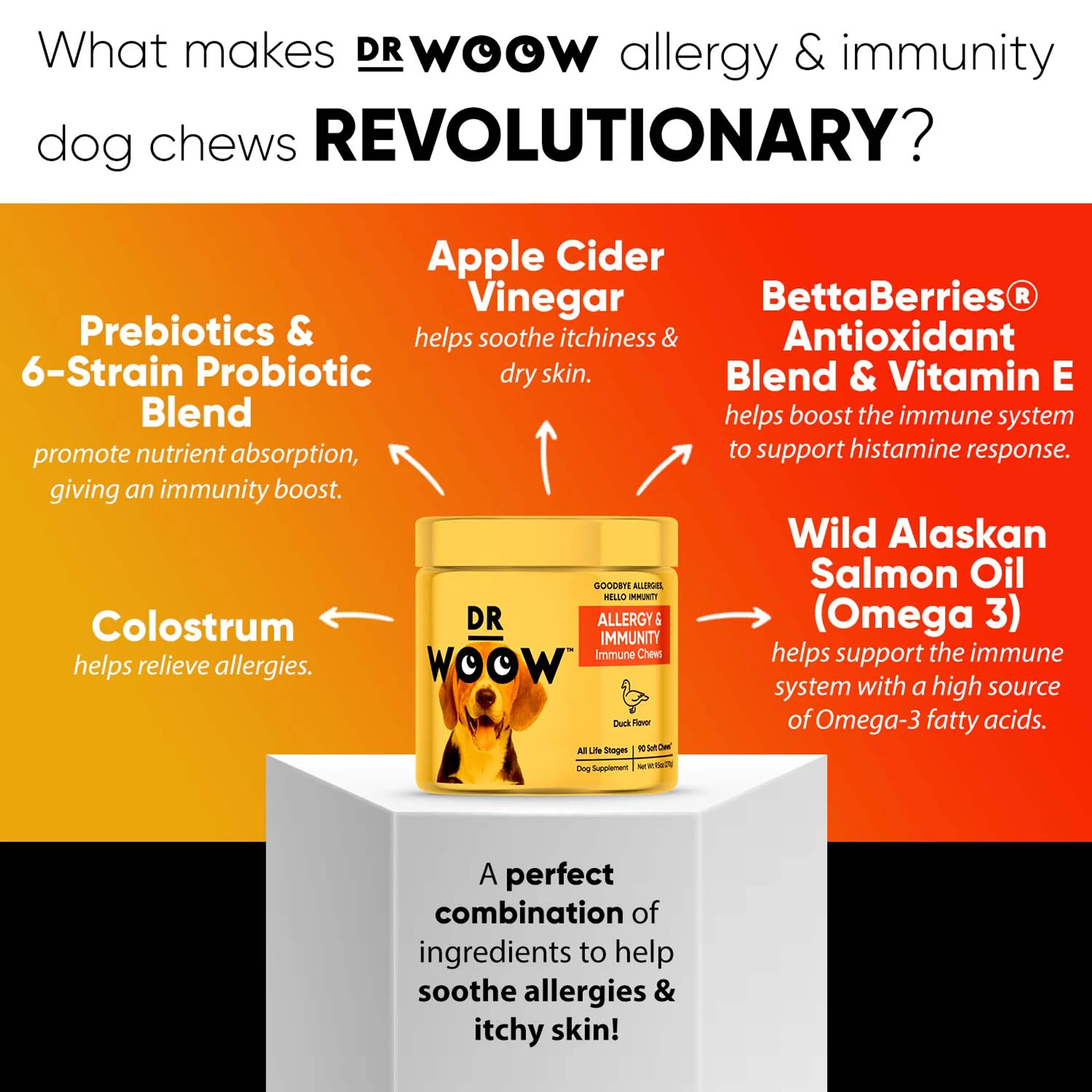 Dr Woow Allergy and Immunity Soft Chews - Image 2