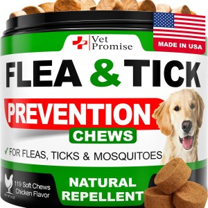 Flea and Tick Prevention for Dogs Chews Natural Dog