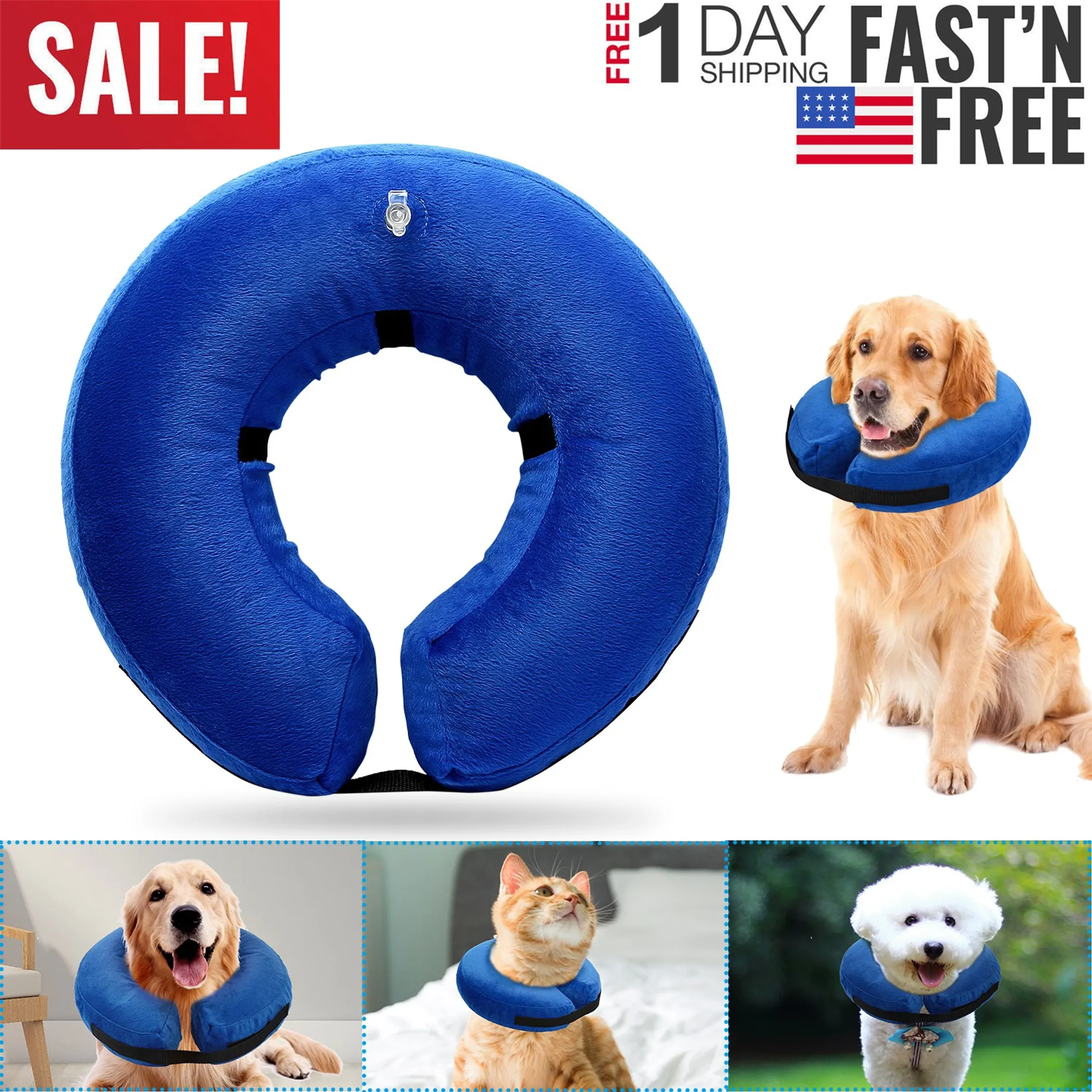 Dog Protective Inflatable Collar - Image 2