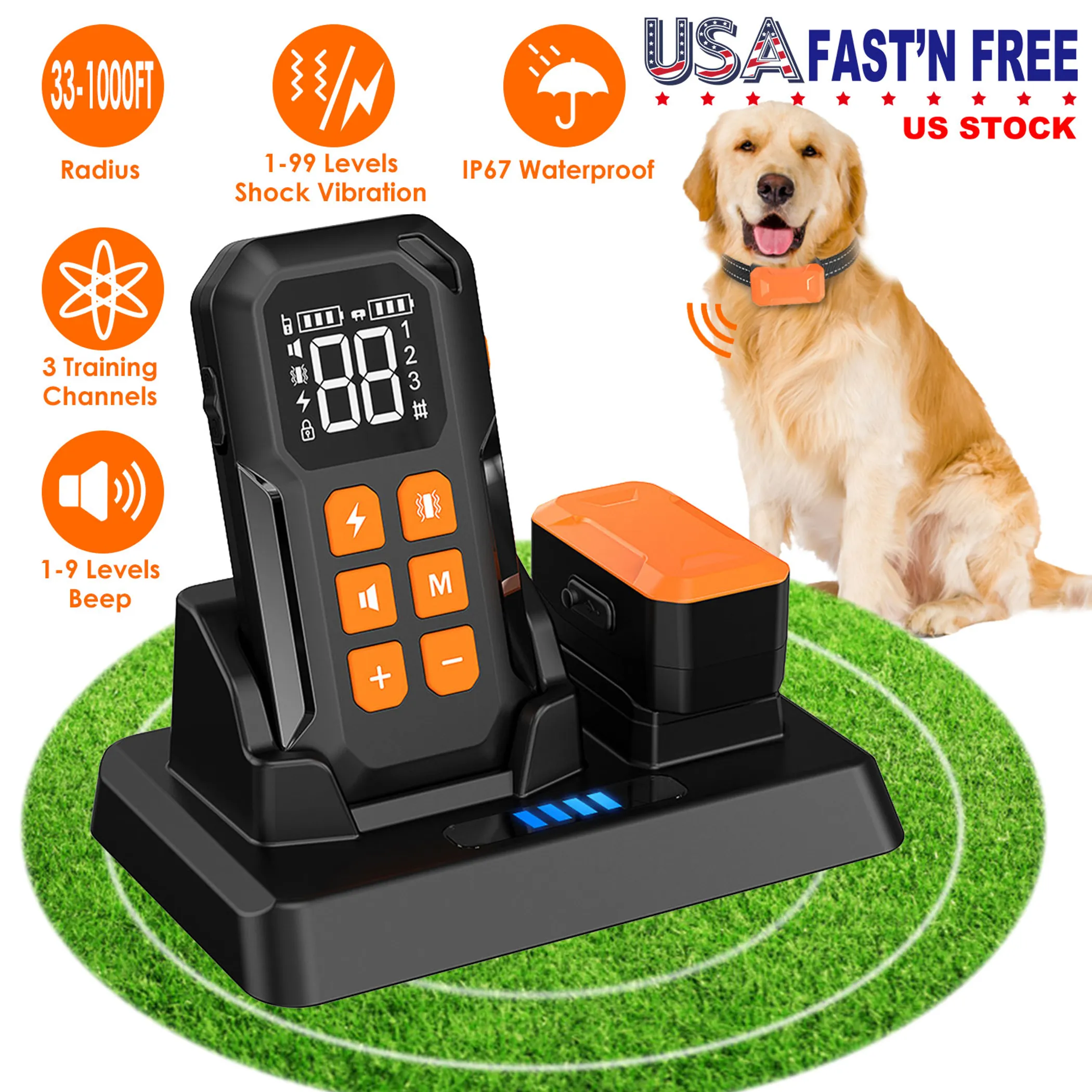 2 In 1 Wireless Electric Dog Fence - Image 2