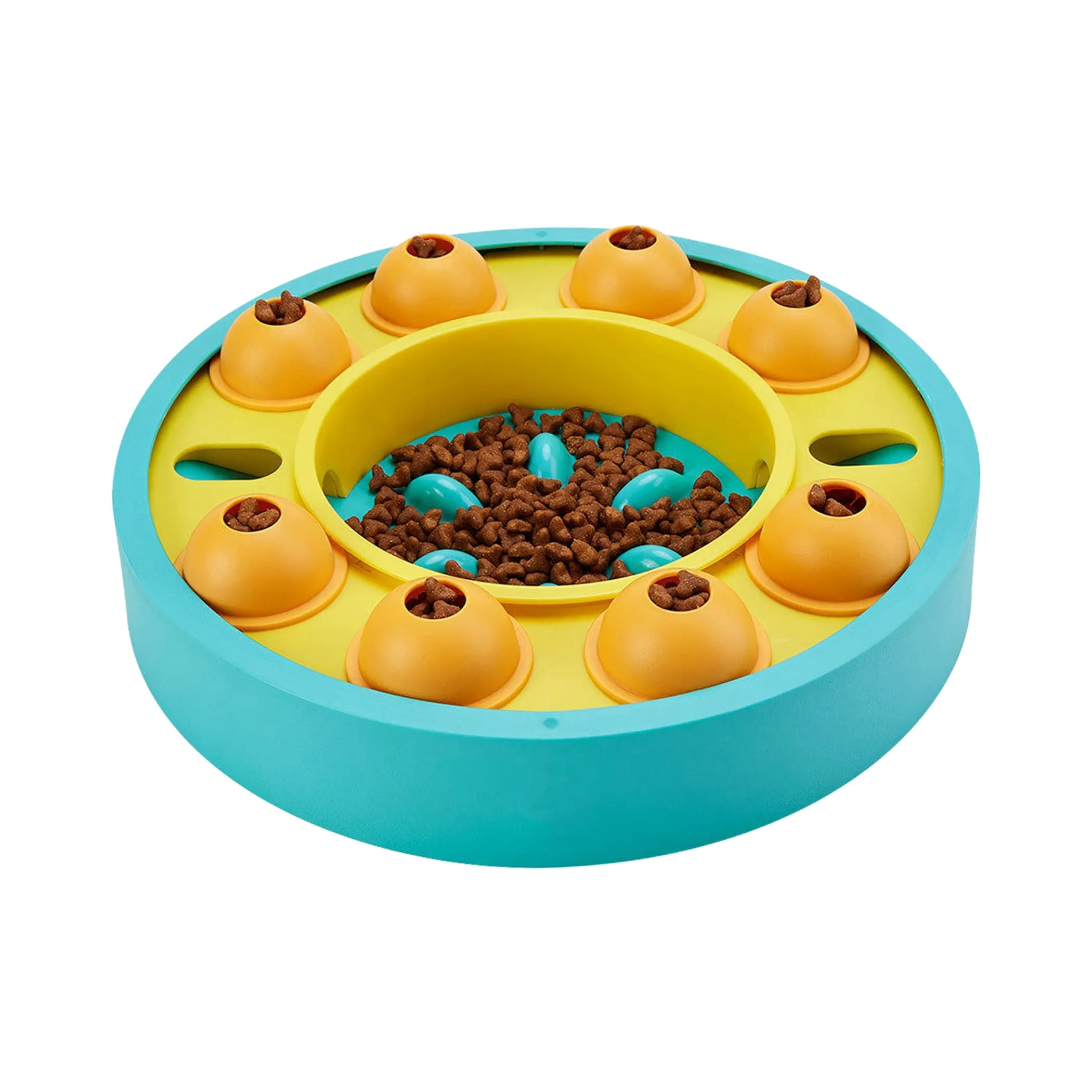 Dog Puzzle Food Feeder Slow Feeding Bowl - Image 4
