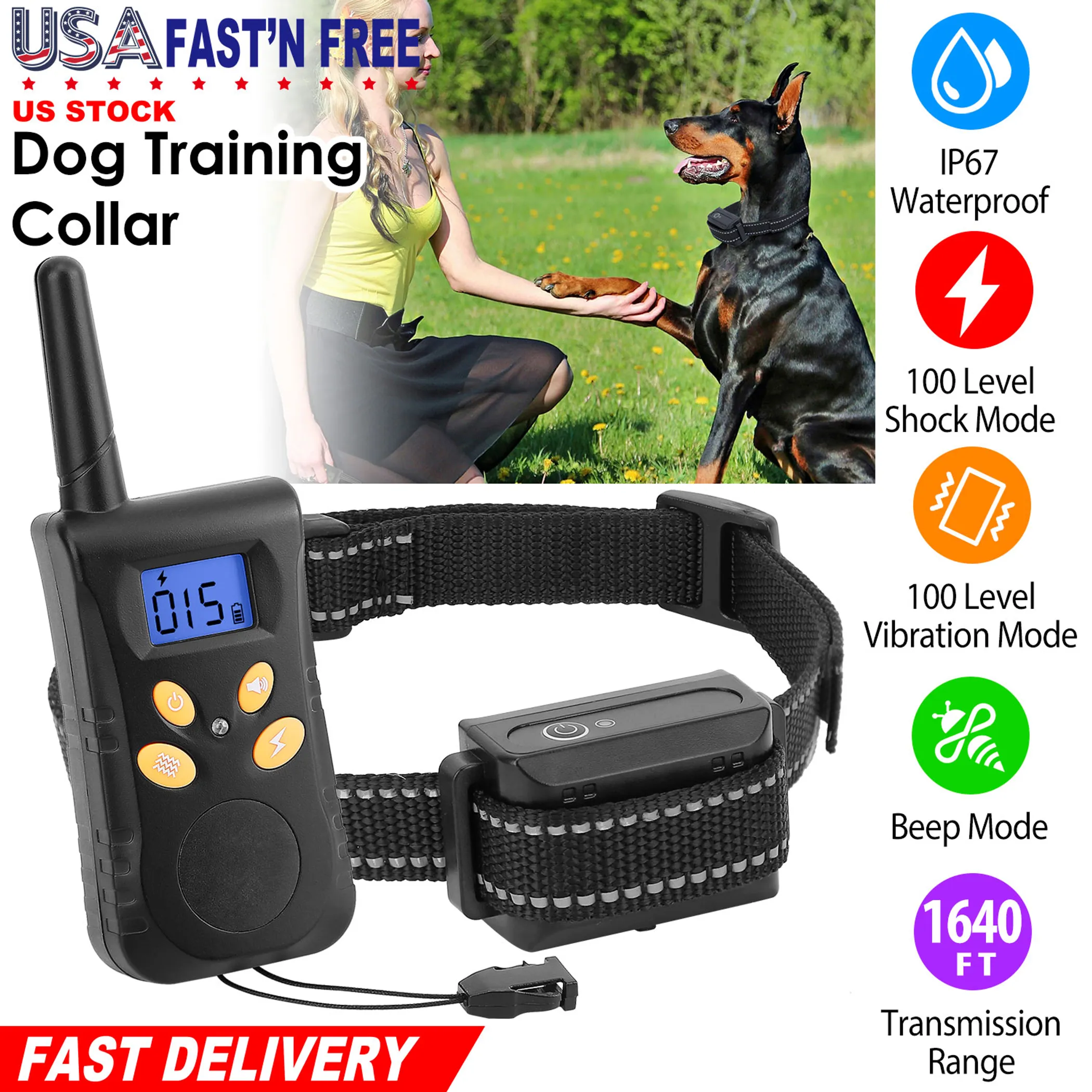 Dog Training Collar IPX7 Waterproof Pet Beep - Image 5