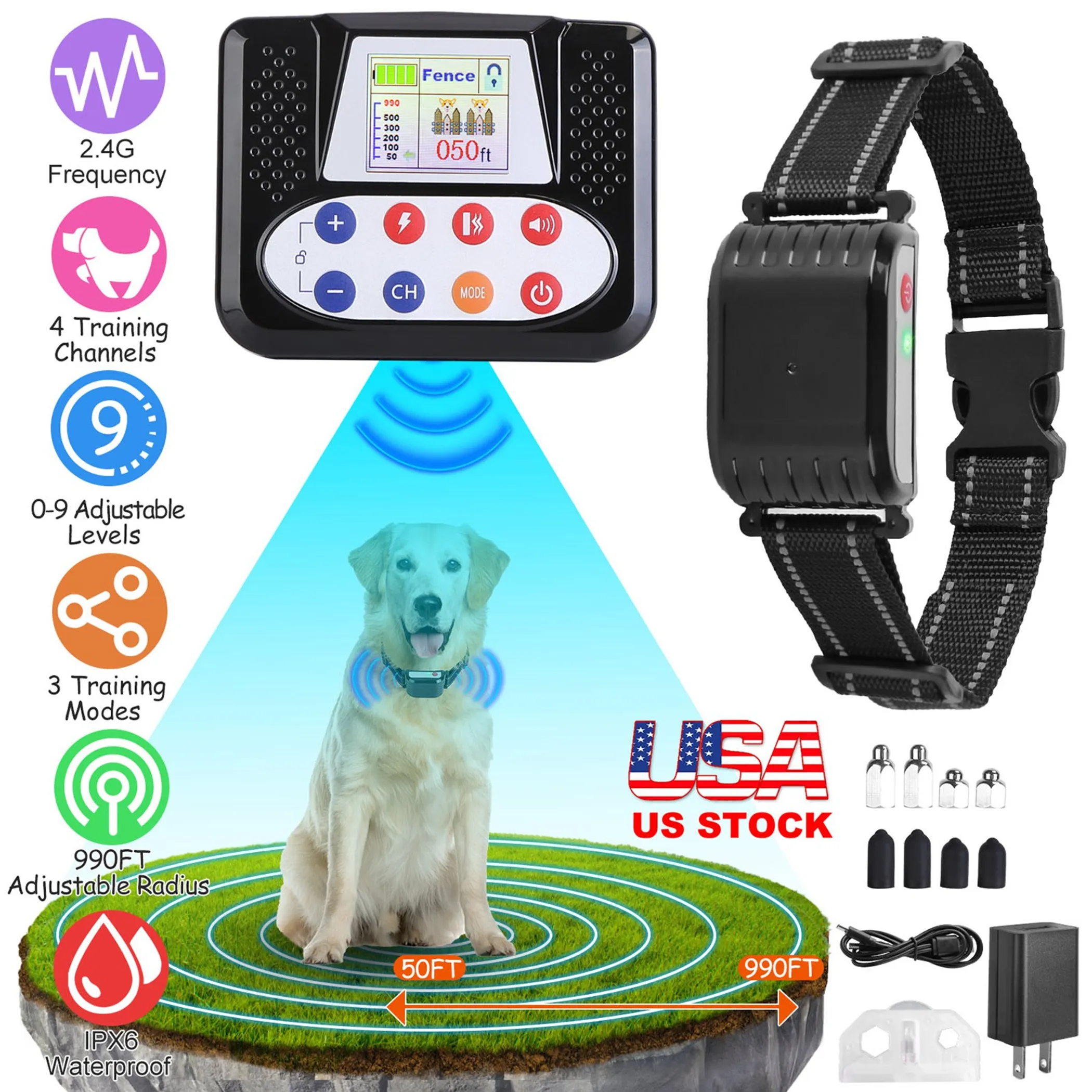 990FT Range Dog Wireless Fence - Image 5