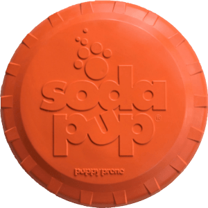 SP Bottle Top Flyer Durable Rubber Retrieving Frisbee