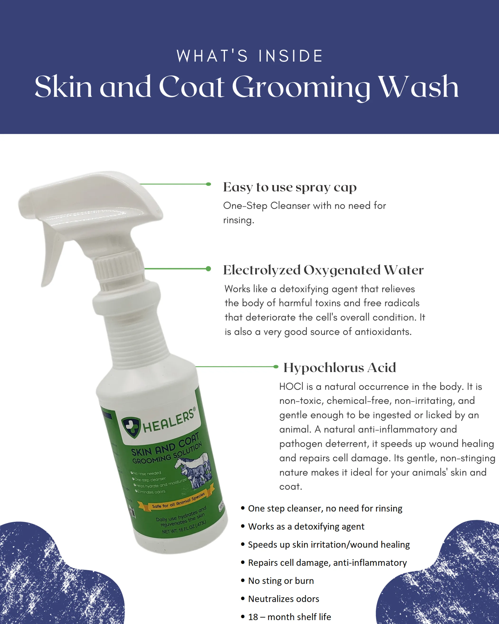 Healers Skin & Coat Grooming Solution - Image 5