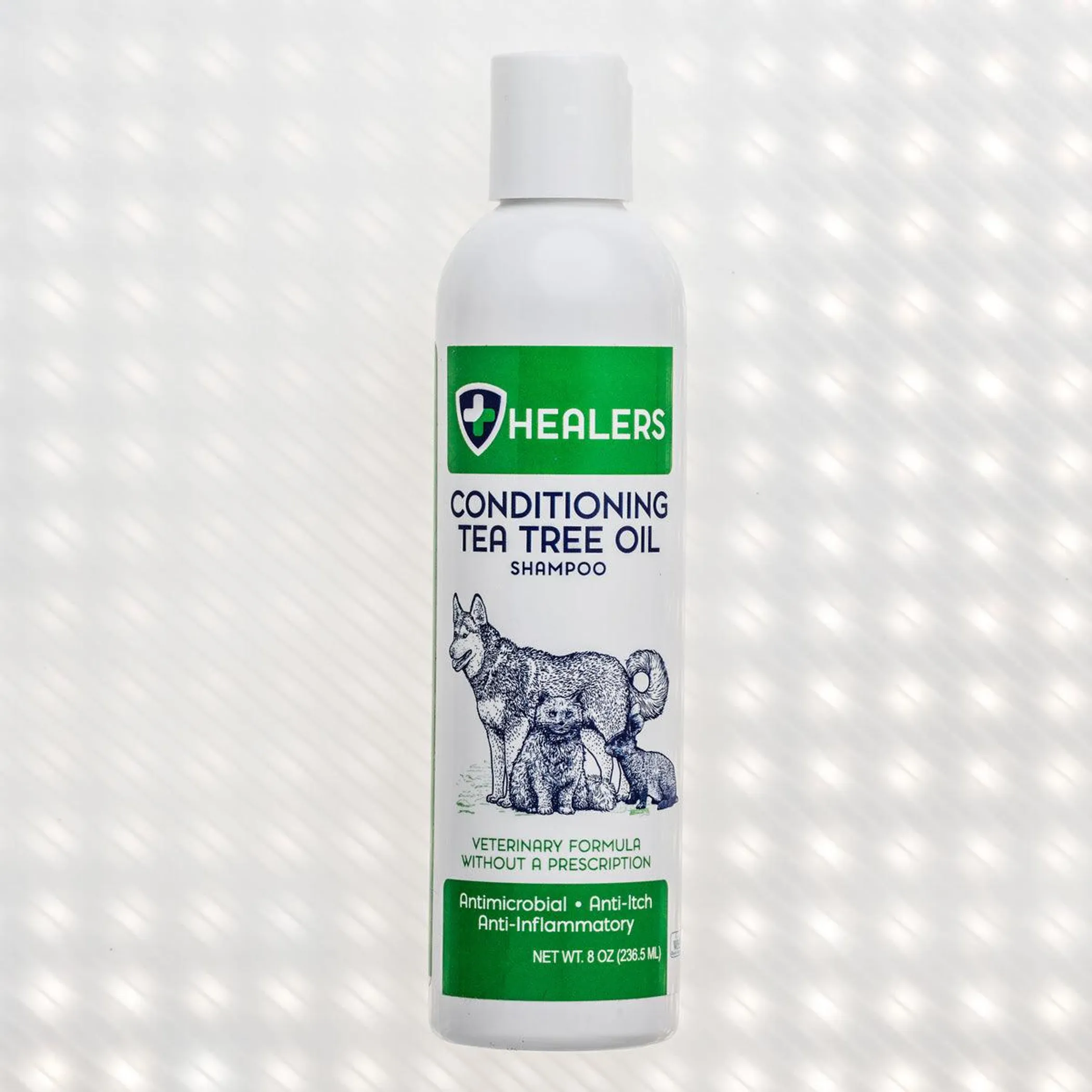 Healers Tea Tree Oil Conditioning Shampoo for Pets (8oz) - Image 2
