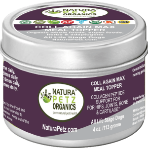 Coll Again Max Collagen Peptide Support Meal Topper* Hips, Joint, Bone & Cartilage Support* Dogs & Cats*