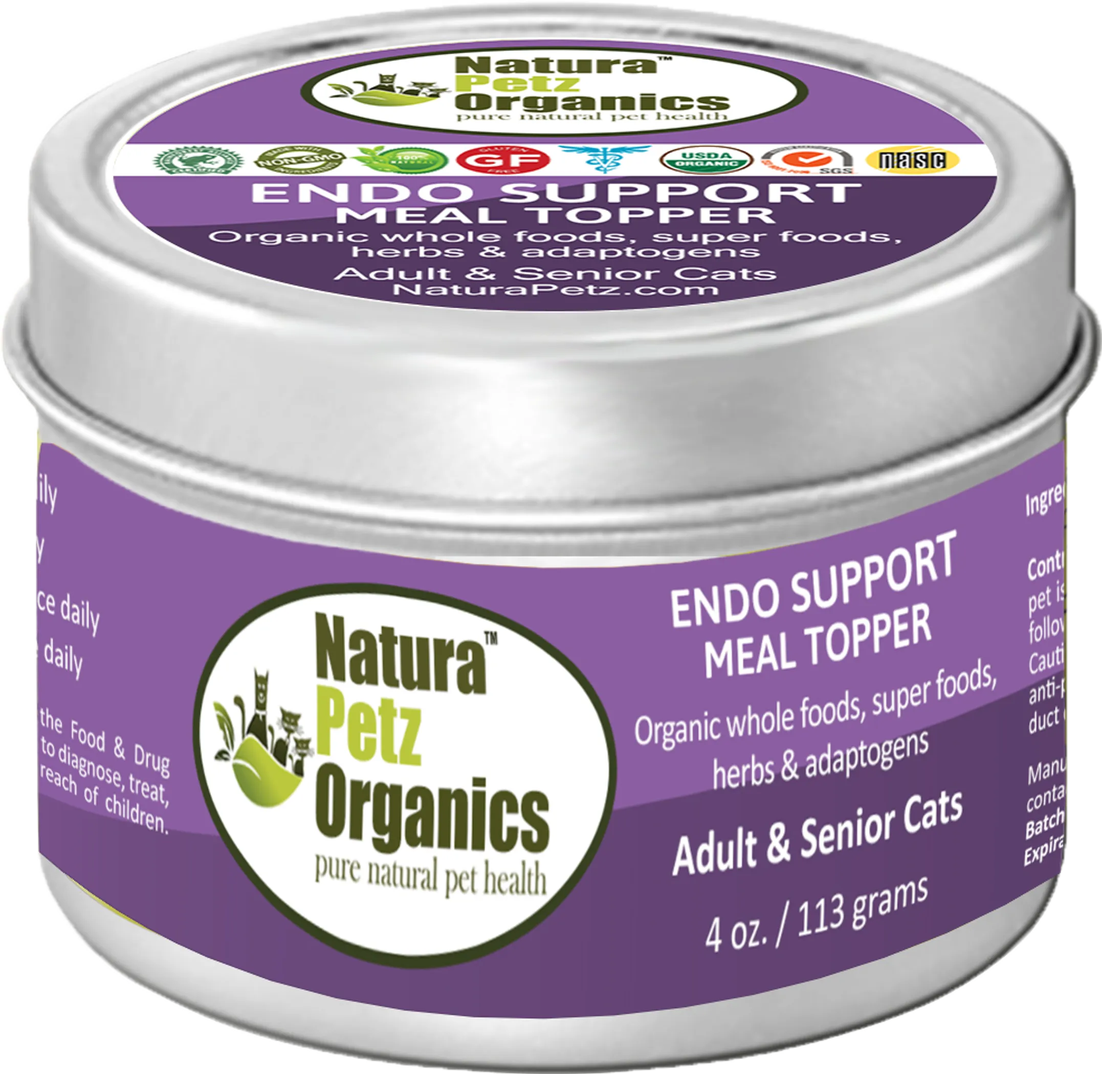 Endo Support Meal Topper For Dogs And Cats* Natura Petz Organics - Image 2