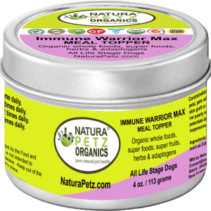 Immune Warrior Max Meal Topper* Master Blend Immune Regulator & Anti-Inflammatory Support* For  Dogs & Cats