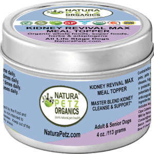 Kidney Revival Max Meal Topper* Master Blend Kidney Cleanse & Support* Adult And Senior Dogs & Cats*