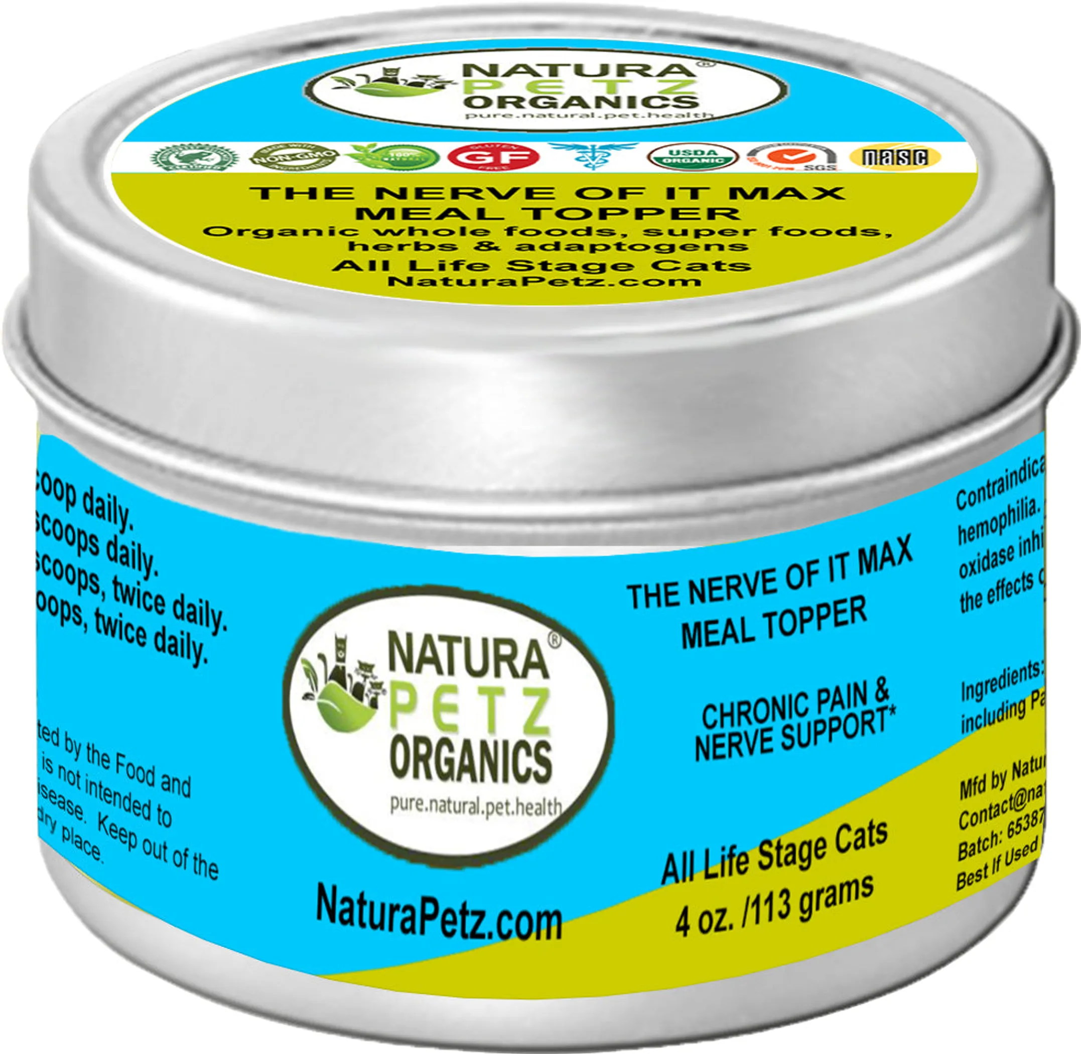 Max Meal Topper - Adjunctive Chronic Pain & Nerve Support* Dogs And Cats - Image 2