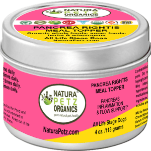 Pancrea Rightis Max Meal Topper* Pancreas Inflammation & Flow Support* For Dogs & Cats*