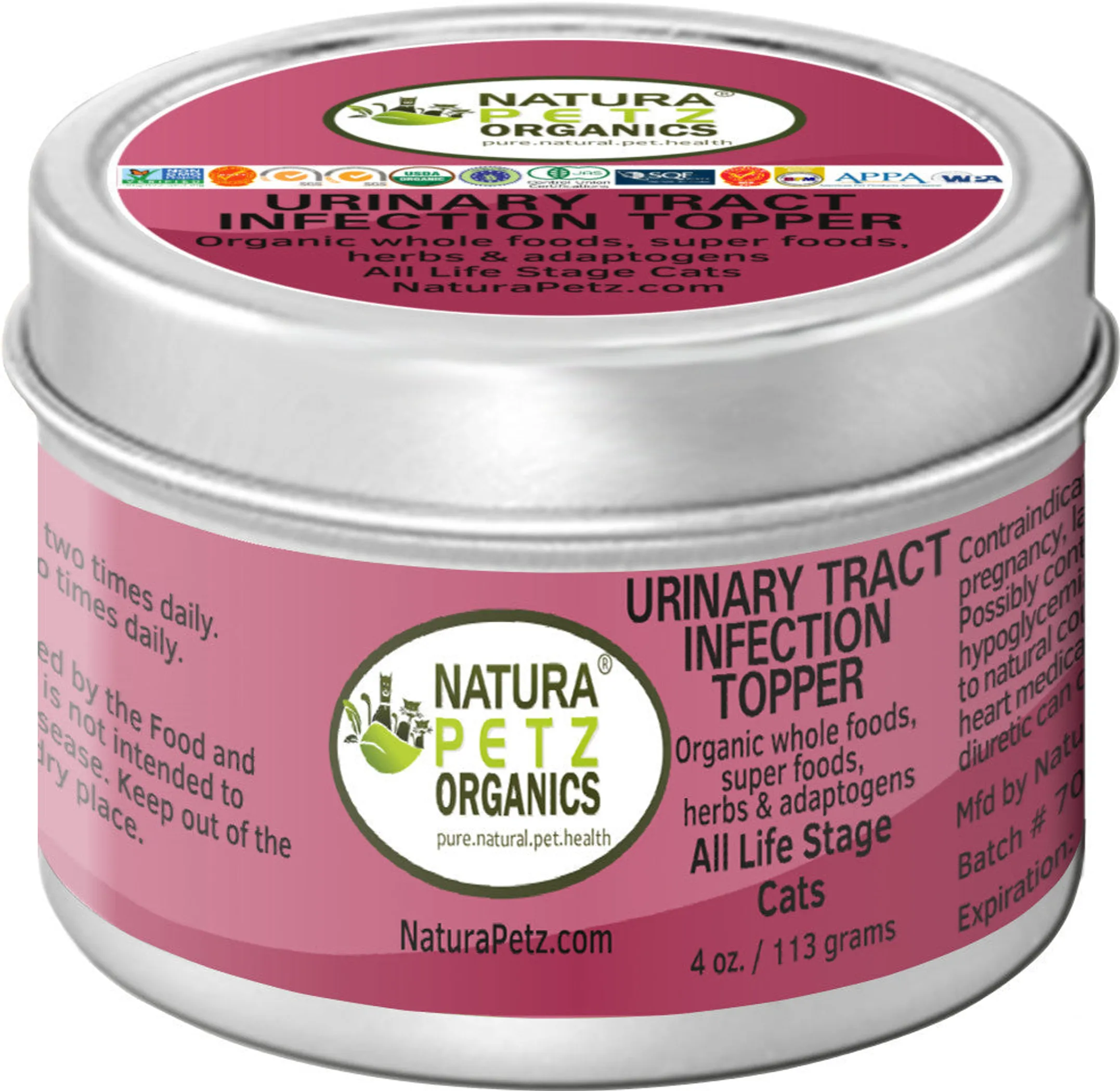 Urinary Tract Infection Meal Topper For Dogs And Cats* Flavored Urinary Tract Infection & Inflammation Topper For Dogs & Cats*