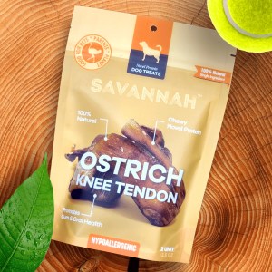Chewy Ostrich Knee Tendon: The Satisfying, Joint-Supporting Chew