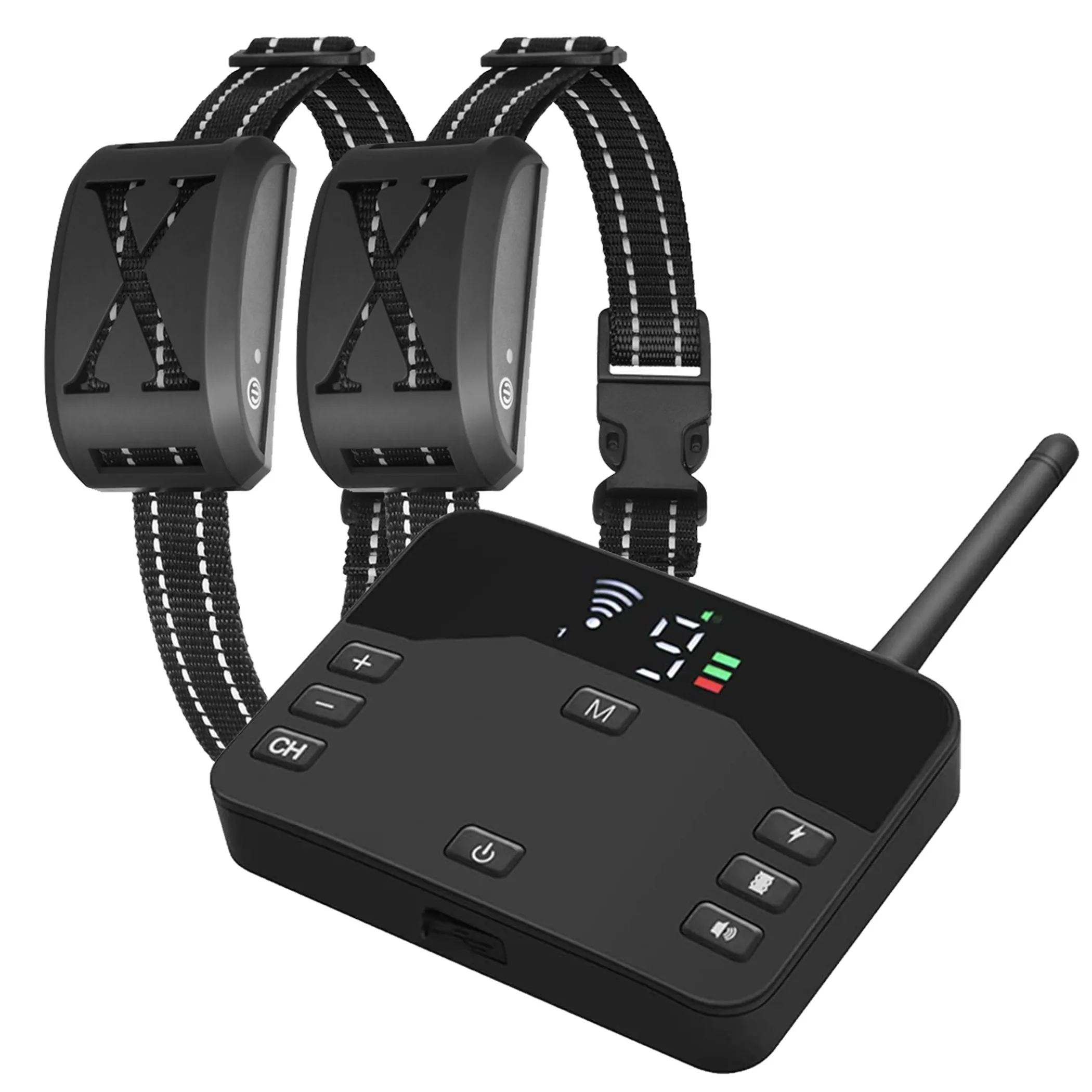 2 In 1 Wireless Electric Dog Fence Waterproof Pet Shock - Image 5
