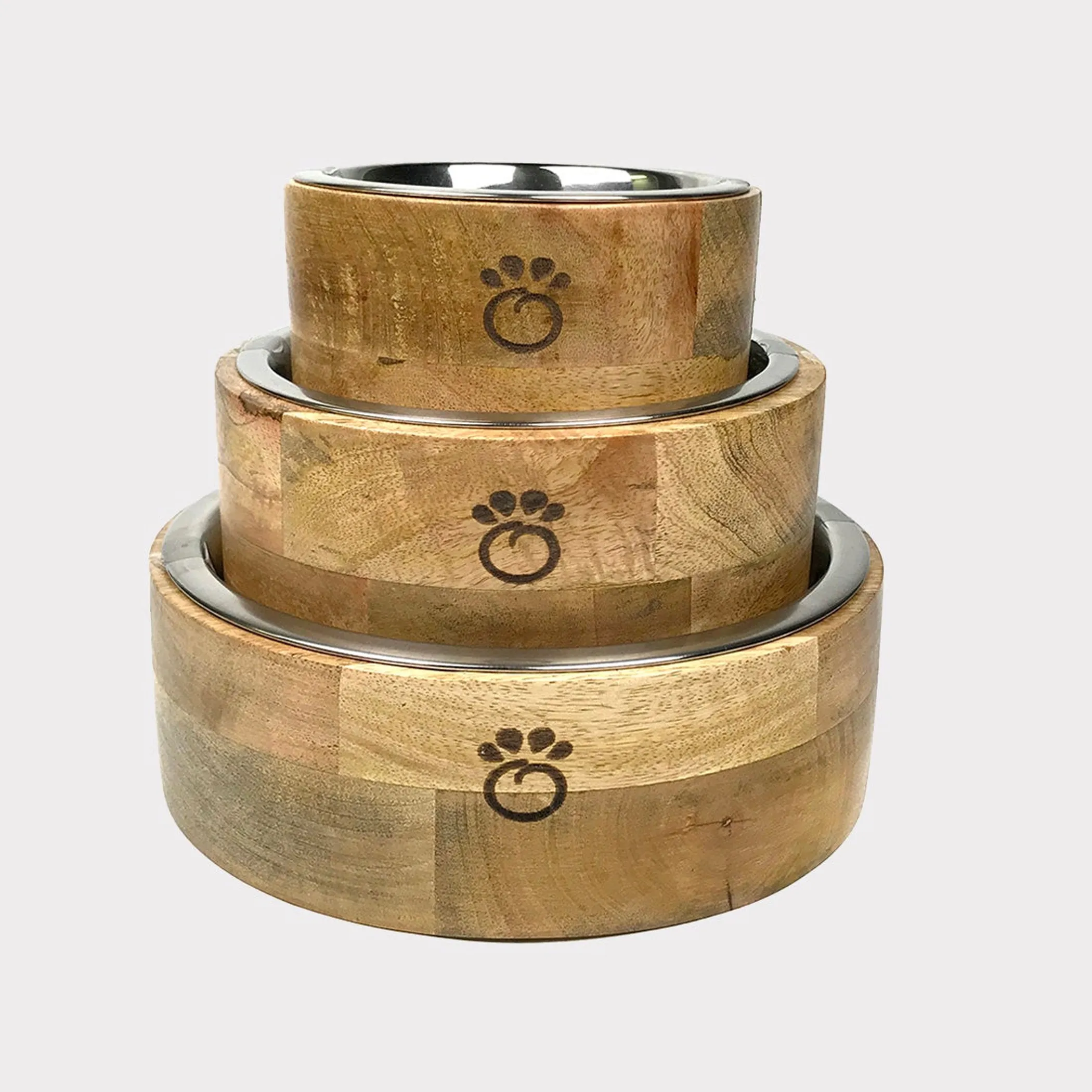 GF Pet Mango Wood Bowl Single - Image 3
