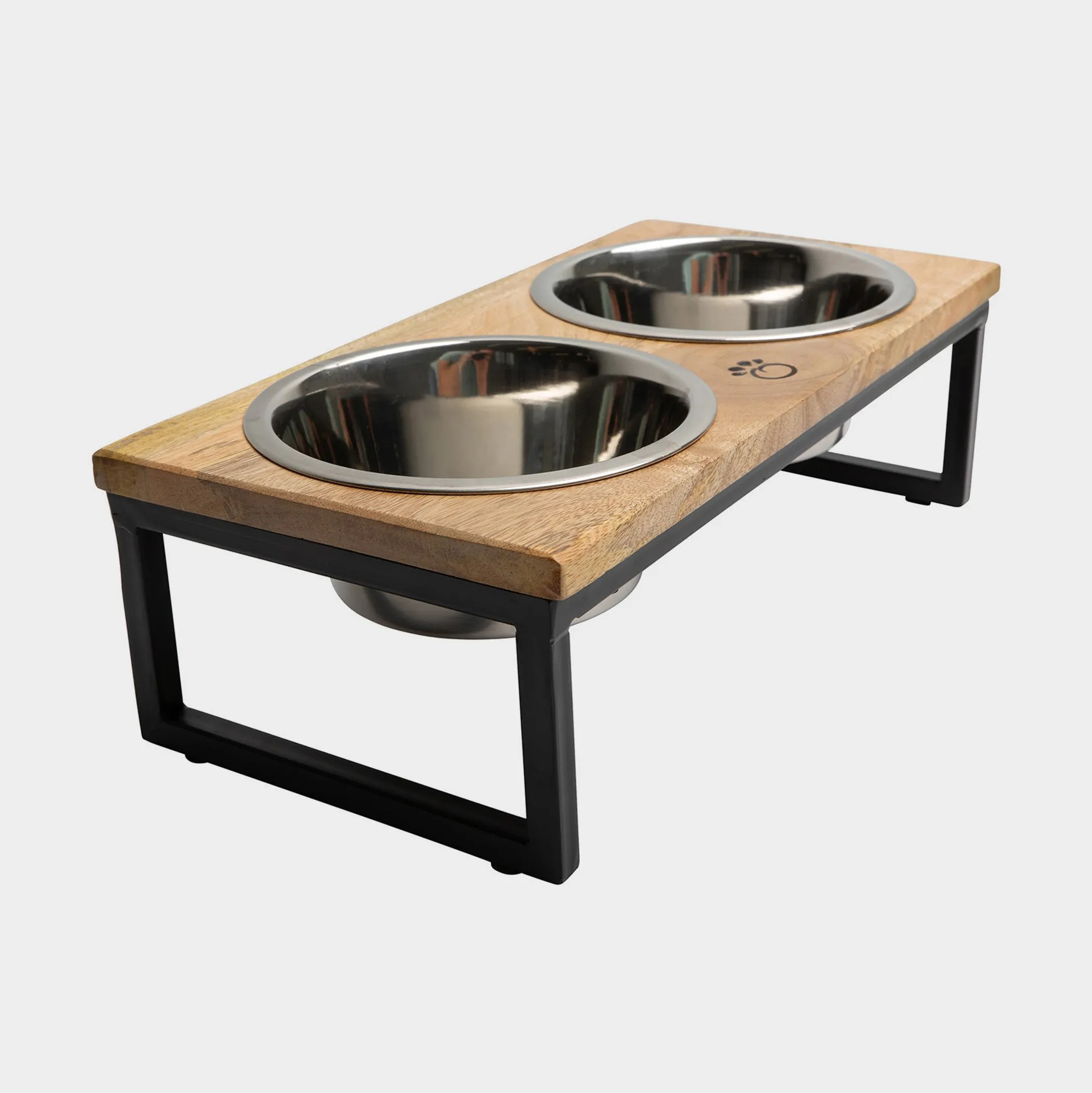 GF Pet Wood & Metal Elevated Feeder - Image 3