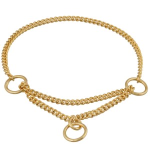 Martingale Show Chain Collar (16in x 1.4 mm)
