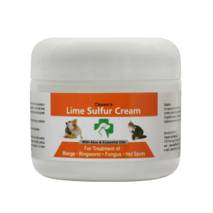 Classic’s Lime Sulfur Pet Skin Cream – Pet Care and Veterinary Treatment for Itchy and Dry Skin