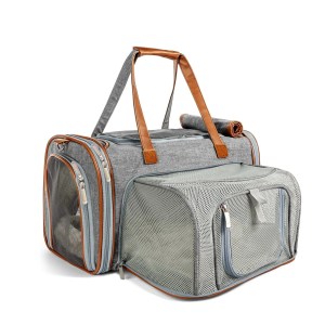 Mr. Peanut’s Gold Series Standard Size Expandable Pet Carrier
