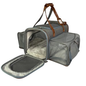 Mr. Peanut’s Gold Series Big Apple Size Double Expandable Pet Carrier