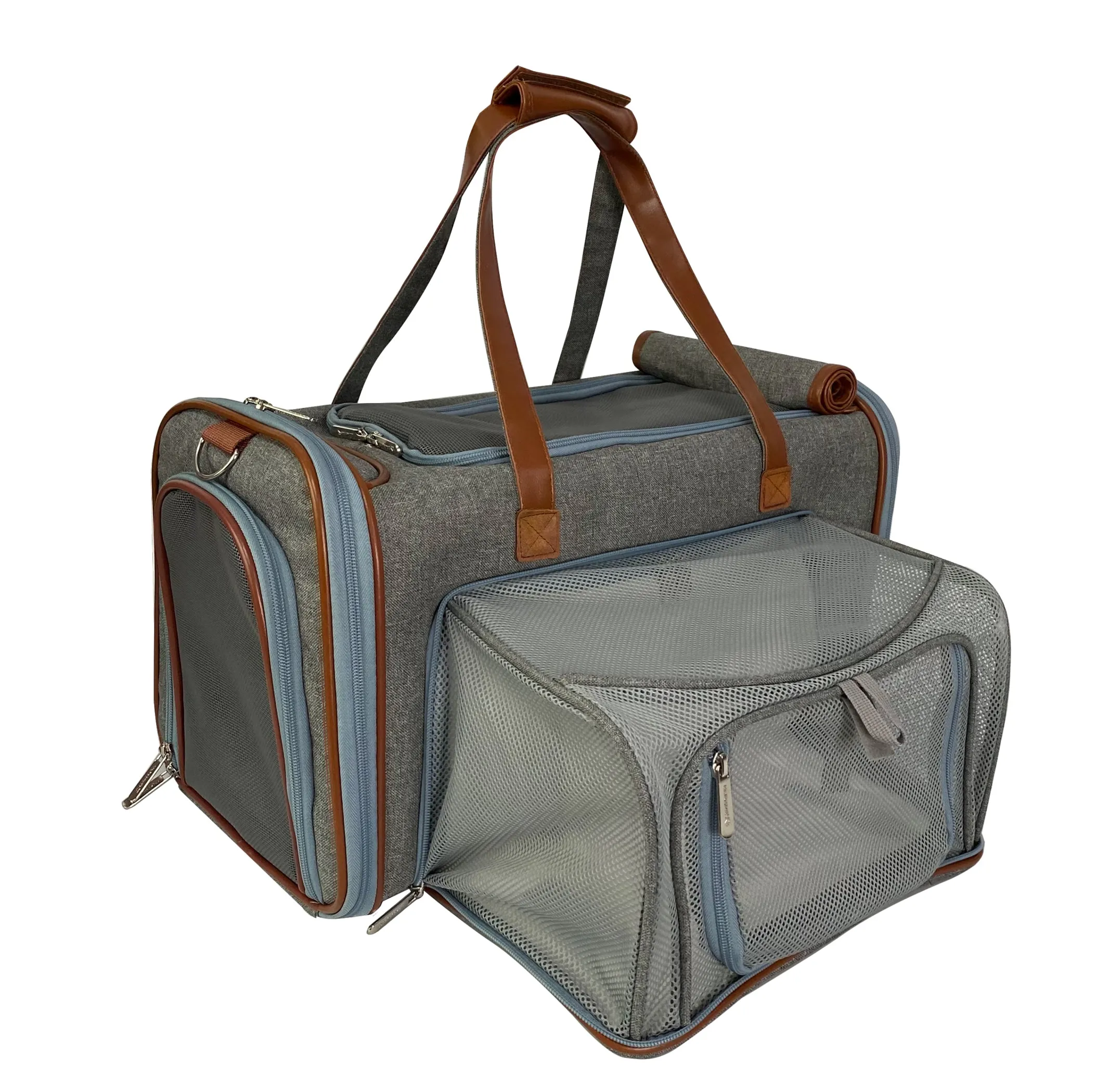 Mr. Peanut's Gold Series Big Apple Size Double Expandable Pet Carrier - Image 5