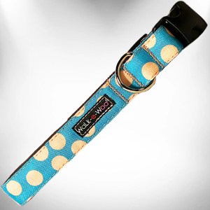 Polka Dot Dog – Tan Dots Collars