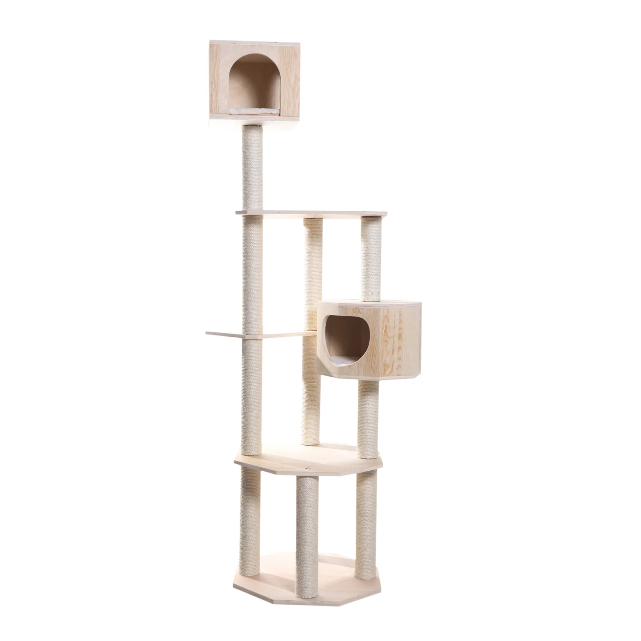 Armarkat Premium Scots Pine Cat TreeTall Sturdy Cat Tower - Image 2