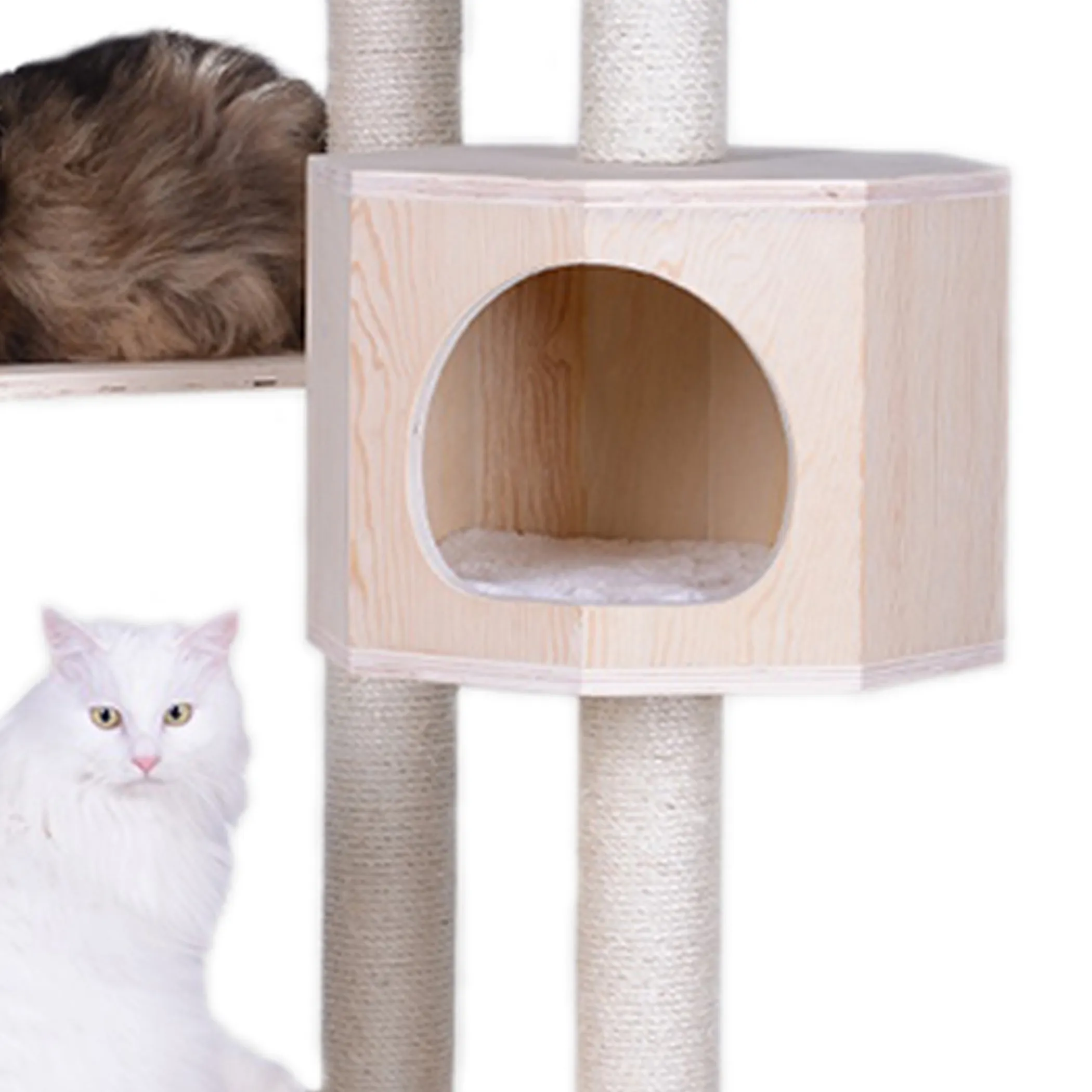 Armarkat Premium Scots Pine Cat TreeTall Sturdy Cat Tower - Image 5
