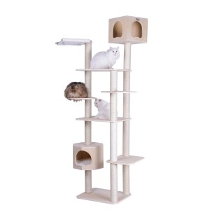 Armarkat Premium Scots Pine 89″ Cat Tree Tower W 7 Levels