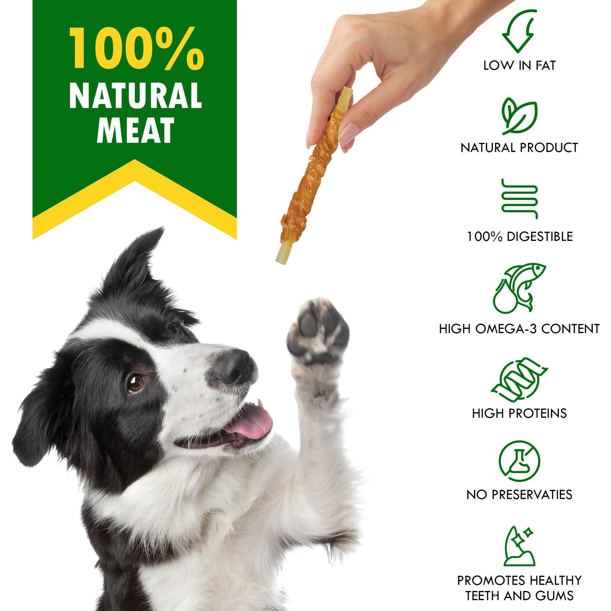 Cod Sticks Dog Treats - Image 2
