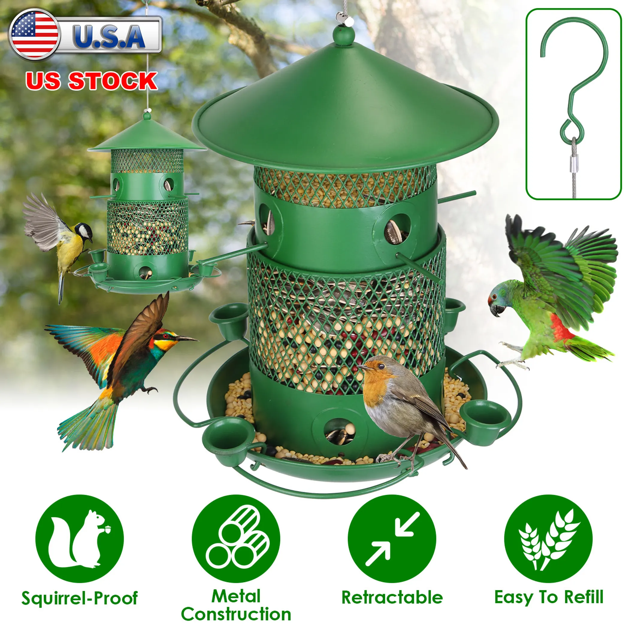 Wild Bird Feeder Squirrel-Proof - Image 4