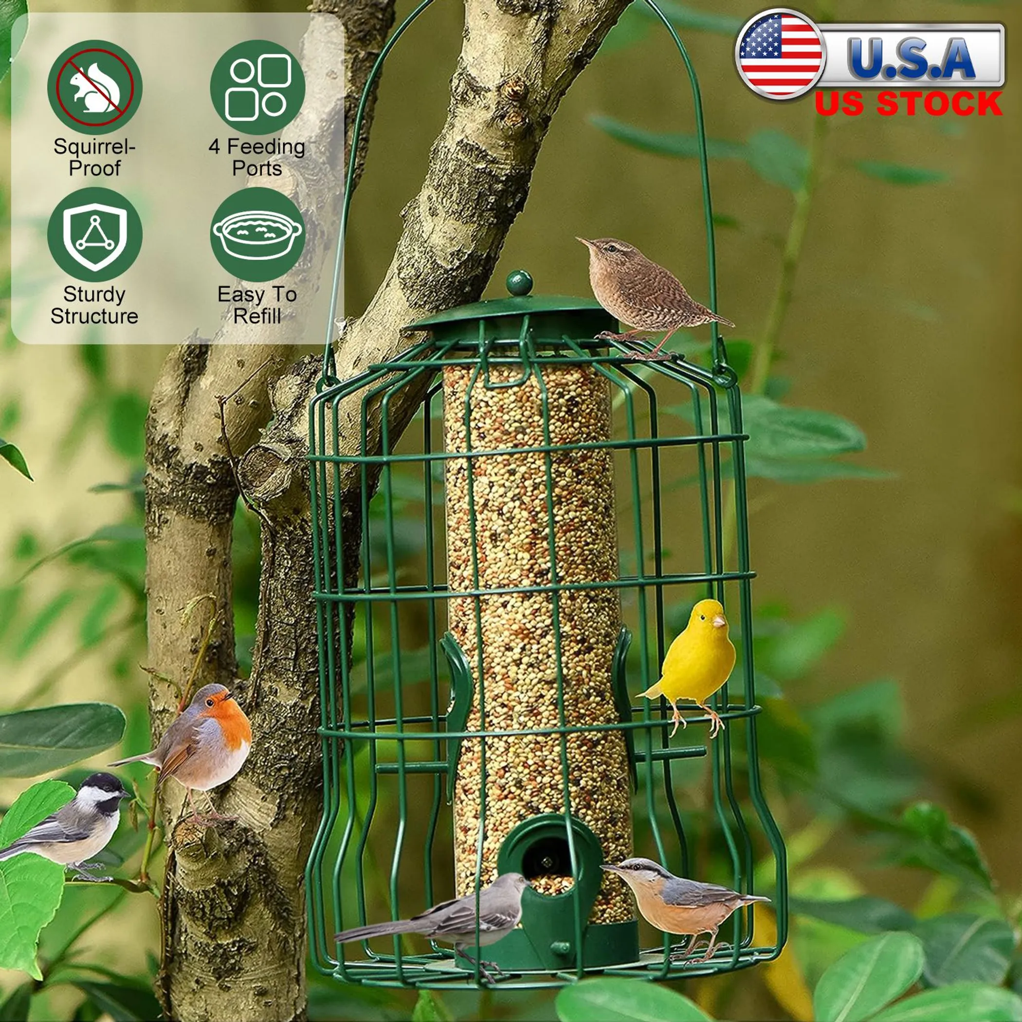 Outdoor Wild Bird Feeder - Image 5