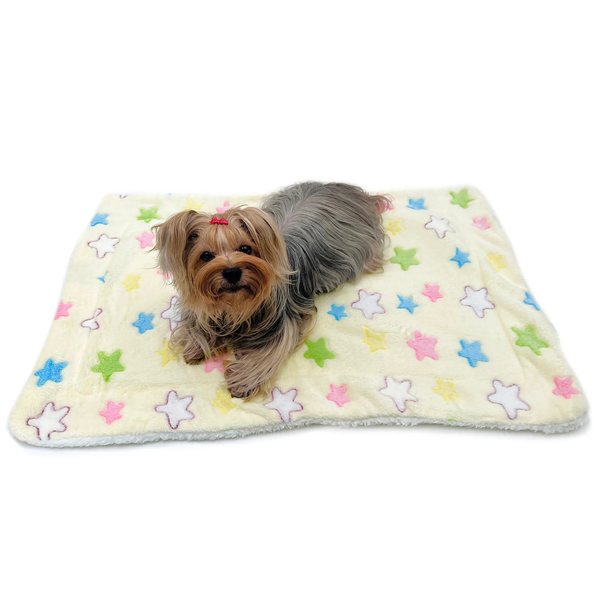 Ultra Plush Colorful Stars Blanket - Image 4