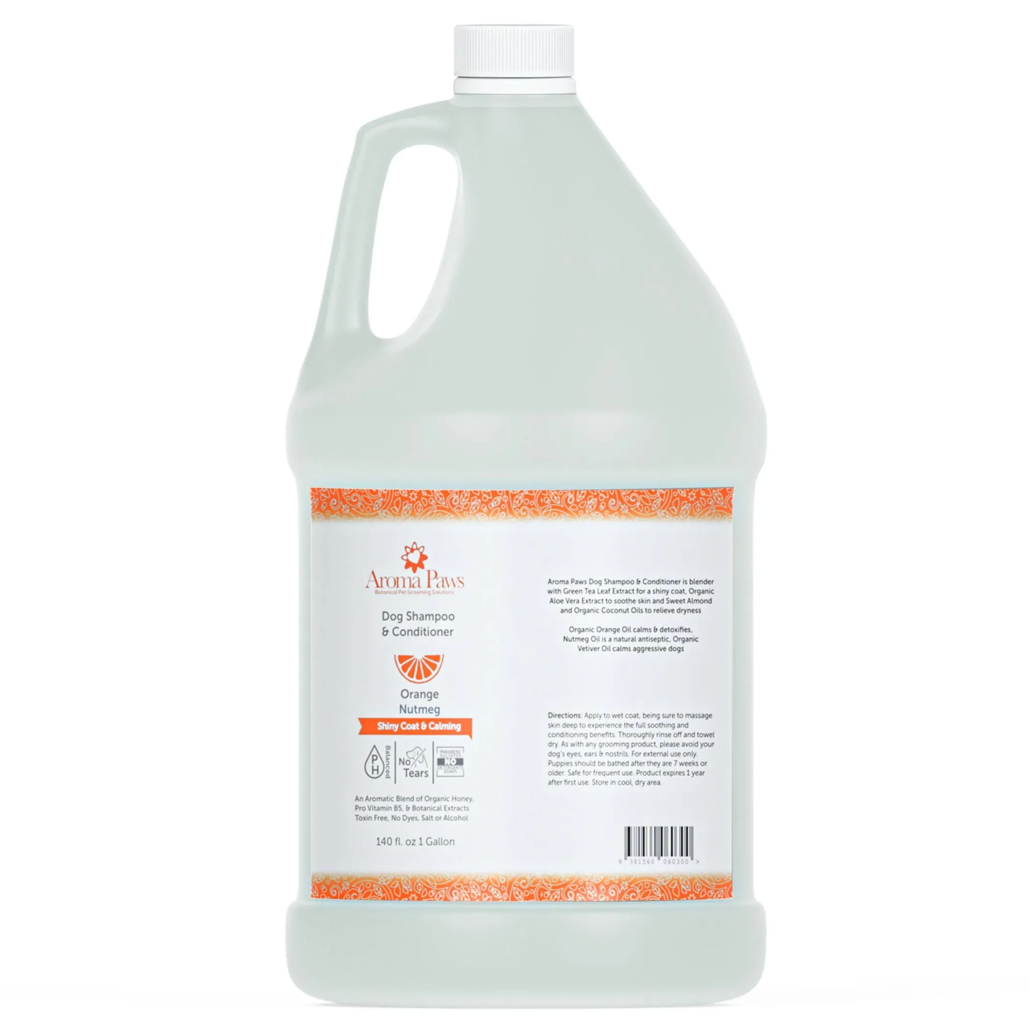 Gallon Shampoo Orange Nutmeg Vetiver - Image 2