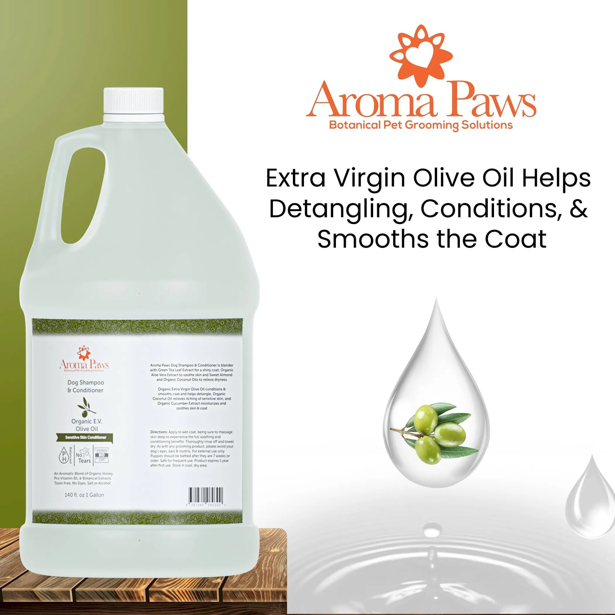 Gallon Shampoo Ultra Sensitive Olive Oil - Image 4