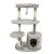 GOOPAWS 3-Tier 48-in Faux Fur Top Perch Cat Tree & Condo