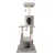 GOOPAWS 38-in Faux Fur Top Perch Cat Tree & Condo