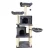 GOOPAWS 27-in Faux Fur Cat Tree & Condo
