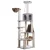 Real Wood Cat Climber Play House With Playhouse, Basket