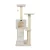 Armarkat Fleece Covered 53″ High Cat tree, Real Wood B5301