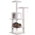 Armarkat Ivory 57″ High Cat tree, Fleece Covered Cat Climber