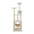 Real Wood B7301 Classic Ivory Cat Tree, 4 Levels With Rope