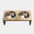 GF Pet Wood & Metal Elevated Feeder